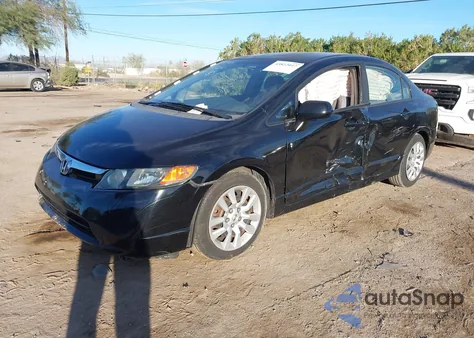 2008 Honda Civic Lx из США, поврежденный, VIN 2HGFA16578H343221